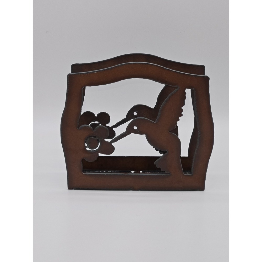 Western‎ Rustic Hummingbird Napkin Holder